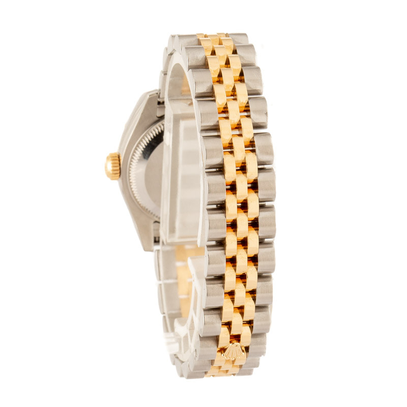 Ladies Rolex Datejust 179313 Silver Diamond Dial