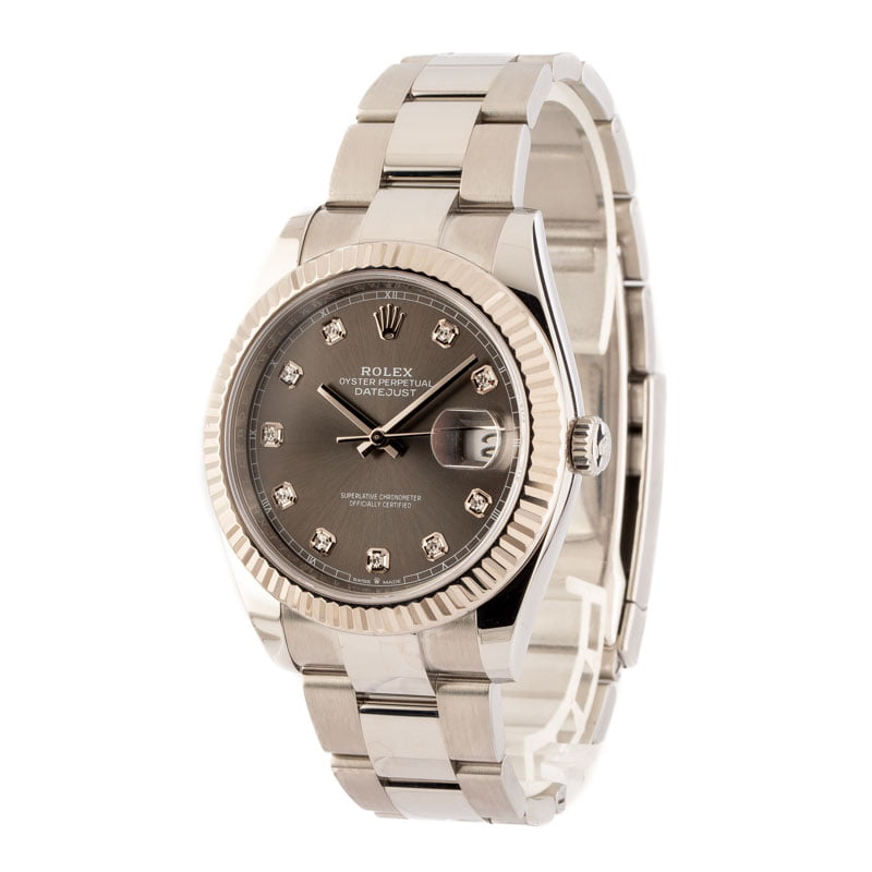 Men's Rolex Datejust 41 126334 Diamond Dial