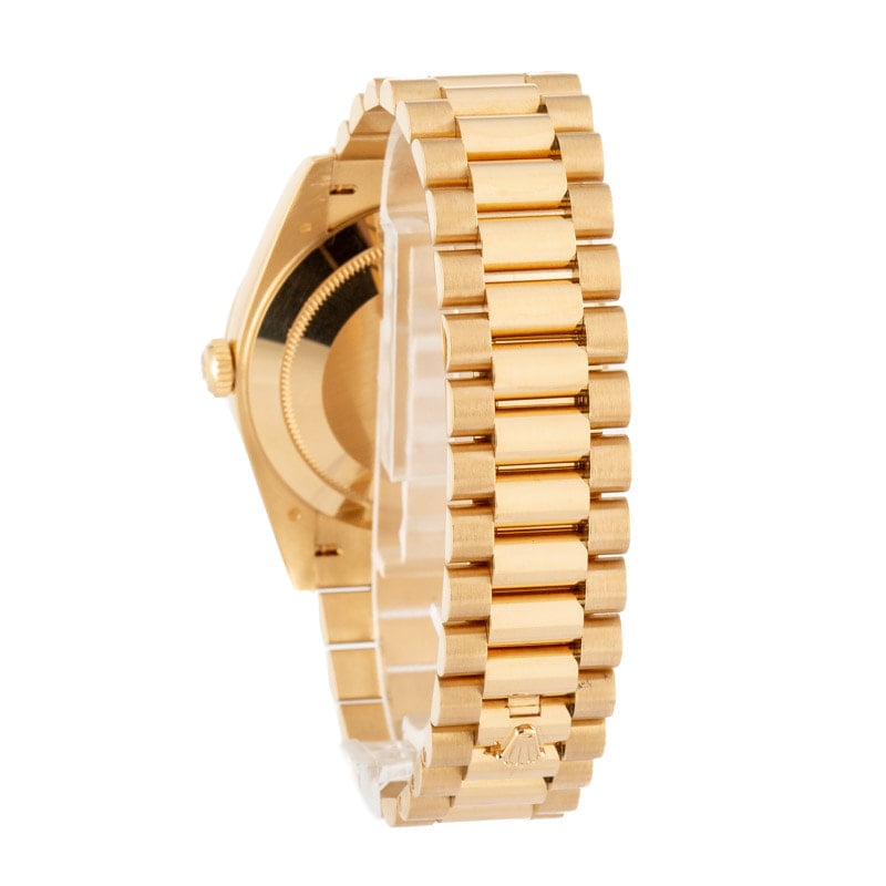 Rolex Day-Date 40 Ref 228238 Black Dial