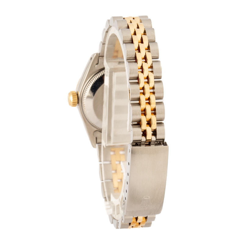 Ladies Rolex Datejust 69173 Ivory Roman Dial