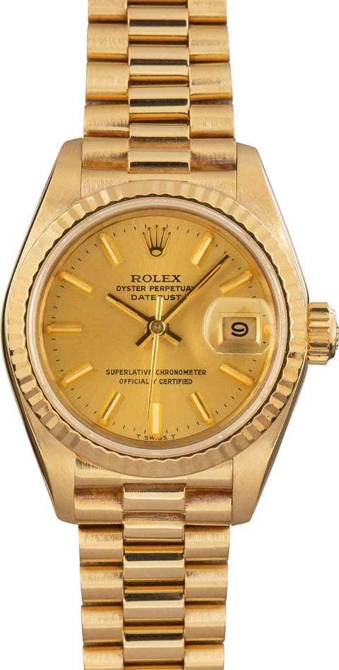 Rolex Ladies President 69178 Champagne