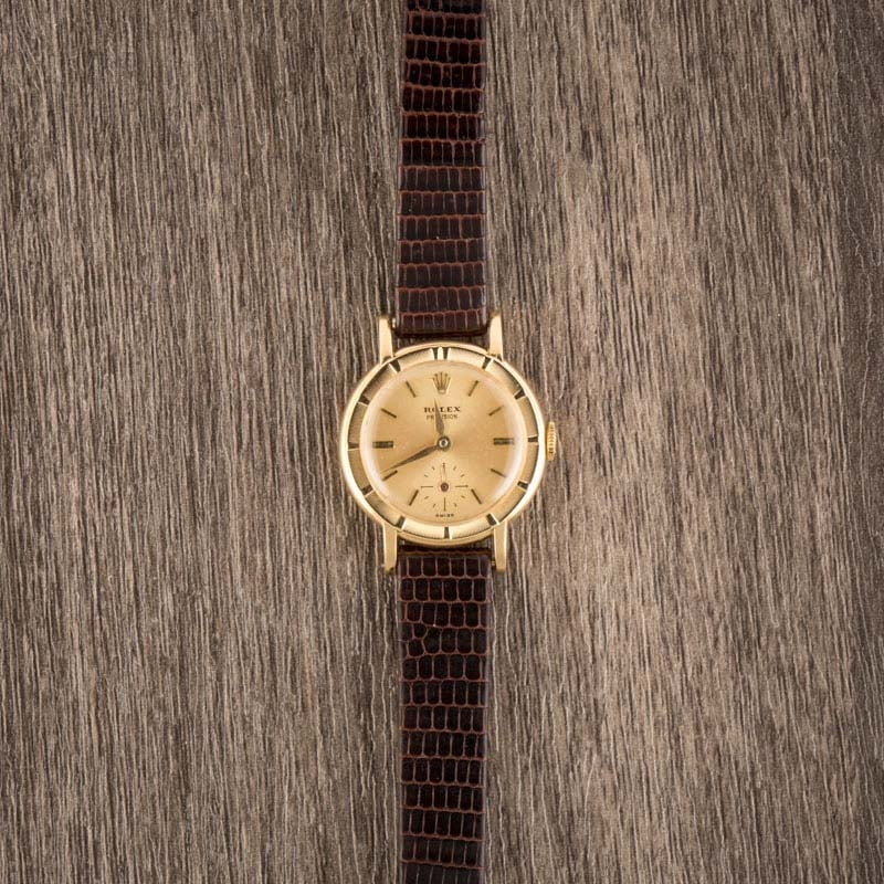 Ladies Rolex Precision 8823 Yellow Gold