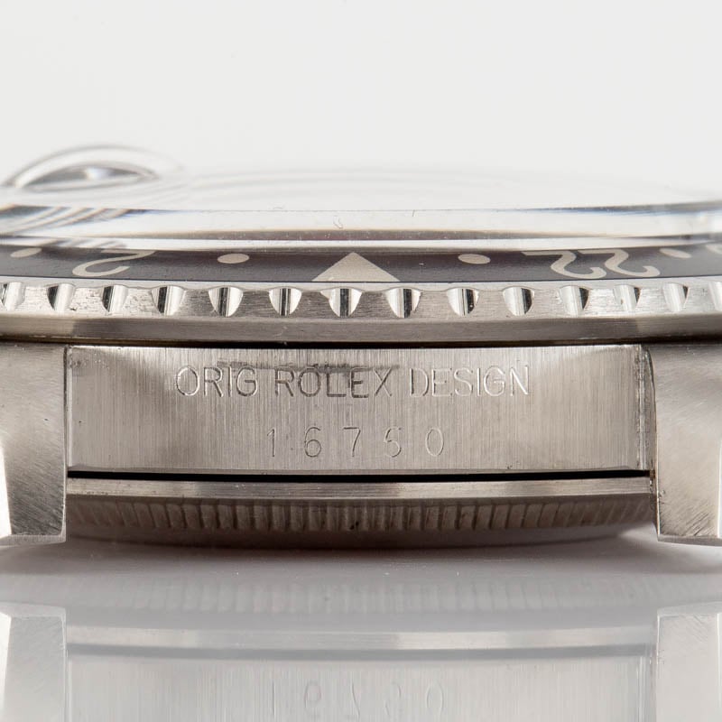Vintage Rolex GMT-Master Ref 16750 Spider Dial