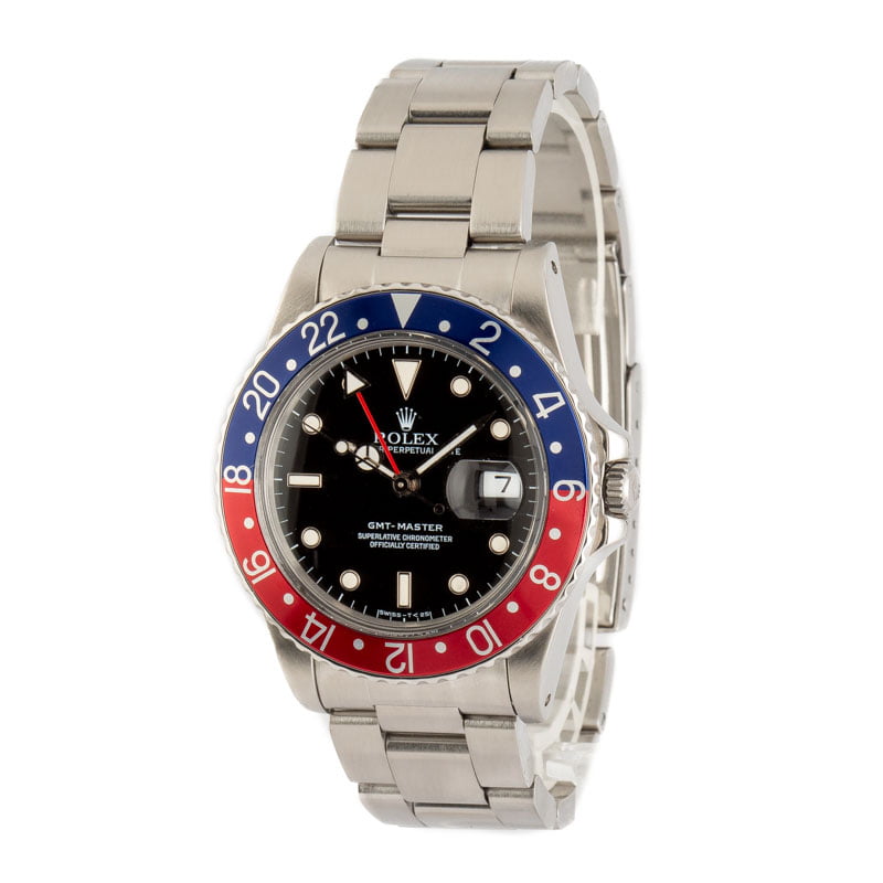 Rolex GMT-Master 16750 Black Dial