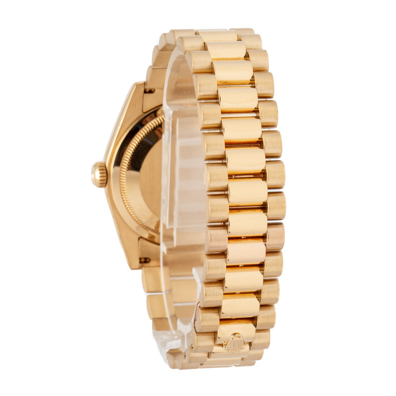 Rolex Day-Date 36 Ref 118238 Champagne Diamond Dial