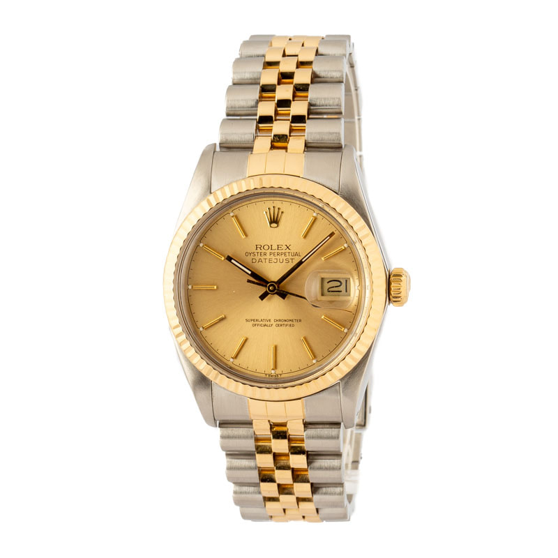 Pre-Owned Rolex Datejust 16013 Two Tone 1