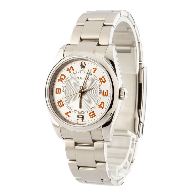 Buy Used Rolex Air King 114200 Bob s Watches Sku 154646