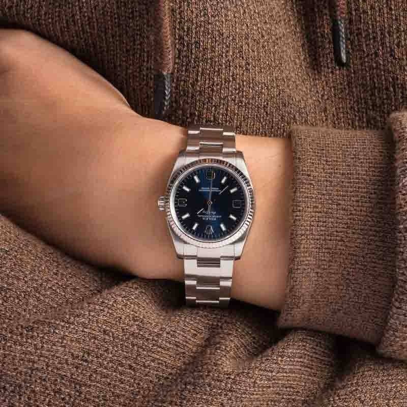 Rolex Air-King 114234 Blue Dial