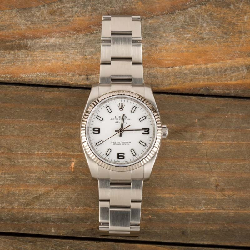 Rolex Air-King 114234 White Dial