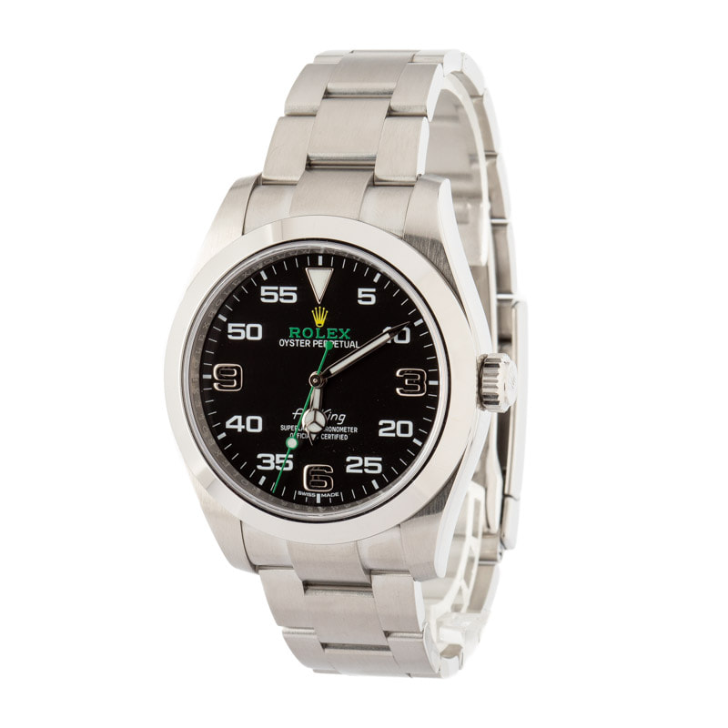 Rolex Air-King Ref 116900 Black Arabic Dial