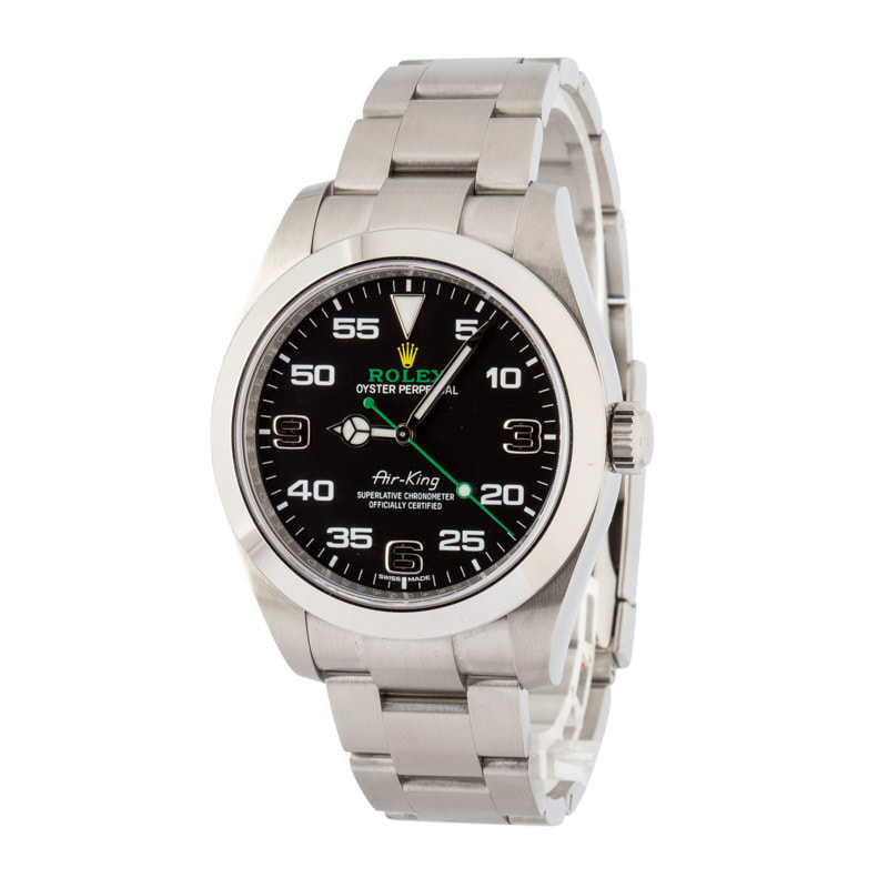 Rolex Air-King Ref 116900 Black Dial