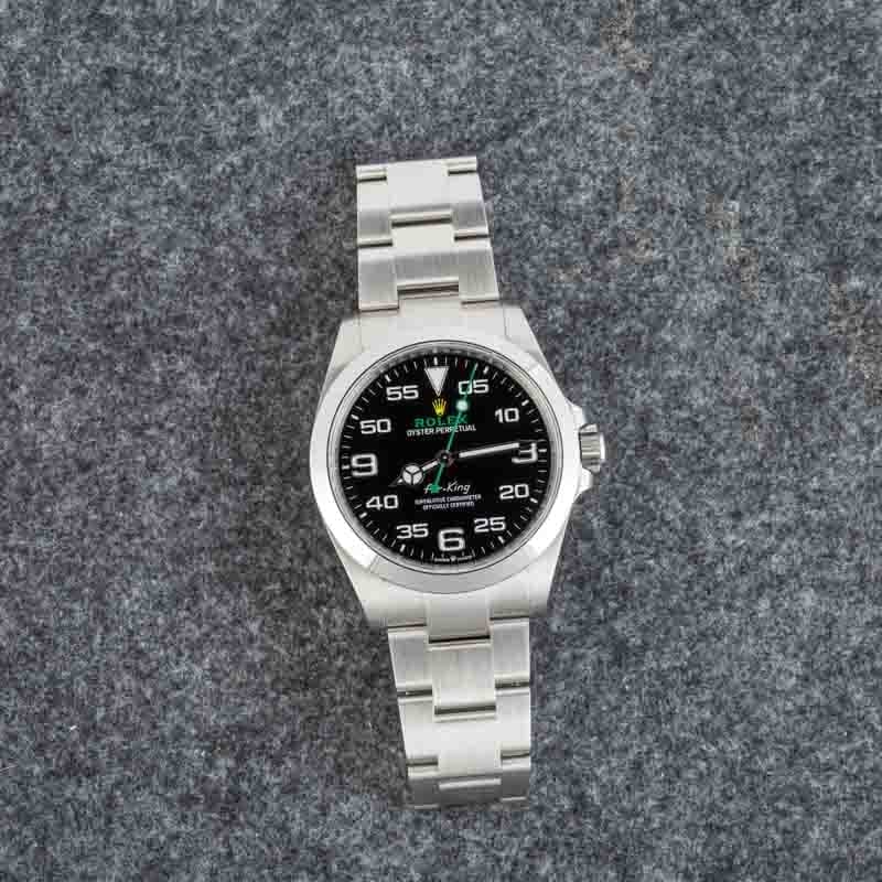 Rolex Air-King 126900 Stainless Steel Black Dial