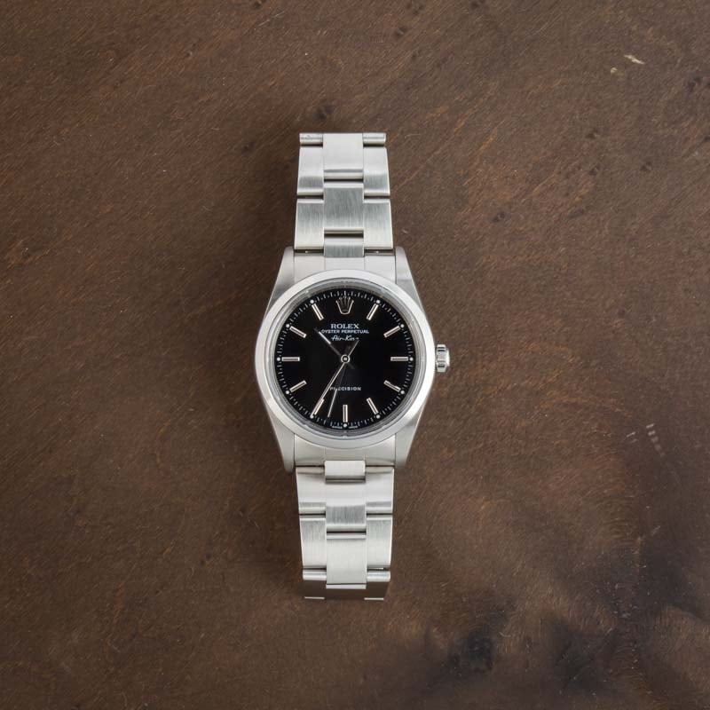 Rolex Air-King 14000M Black Dial