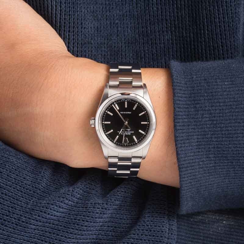 Rolex Air-King 14000M Black Dial