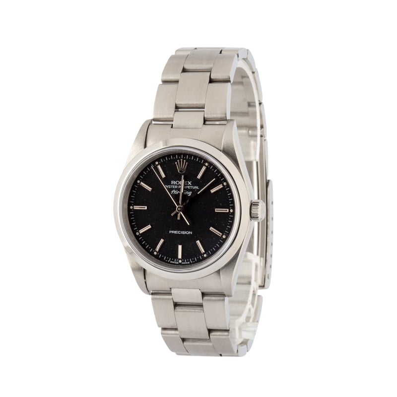 Rolex Air-King 14000 Black Dial