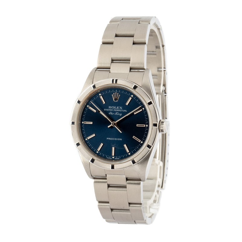 Rolex Air-King 14010 Blue