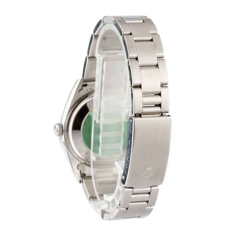 Pre Owned Rolex Air-King 14010 Silver Index Dial