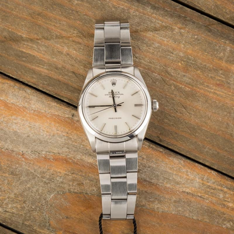 Pre-Owned Rolex Air-King 5500 Stainless Steel