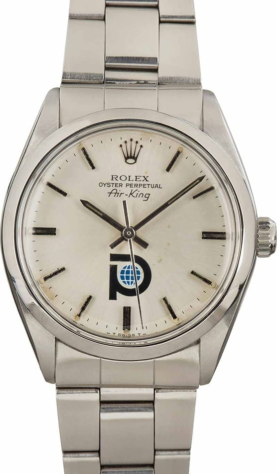 Buy Used Rolex Air King 5500 Bob s Watches Sku 158856 T