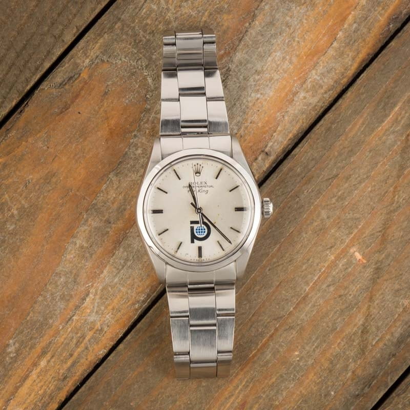 Pre-Owned Rolex Air-King 5500 Steel