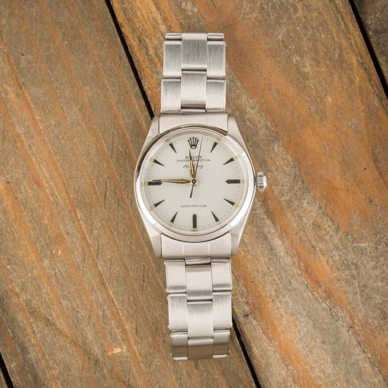 Used Rolex Air-King 5500 Stainless Steel