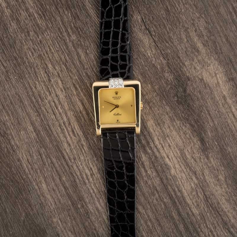Rolex Cellini Ref 4100 Yellow Gold