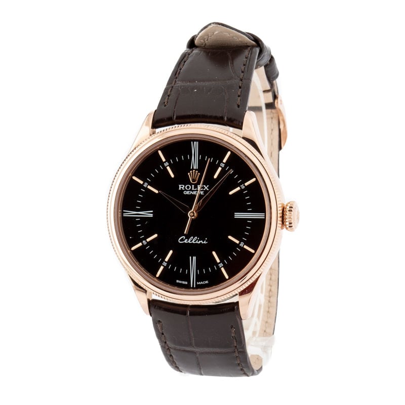 Rolex Cellini 50505 Gold Everose