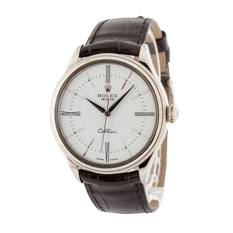 Rolex Cellini 50509 White Dial