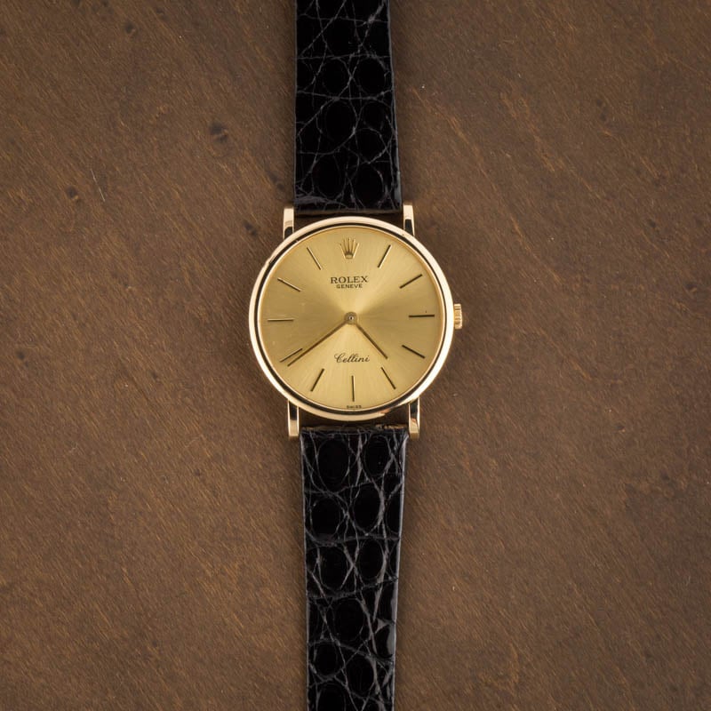 Rolex Cellini Ref 5112 Champagne Dial