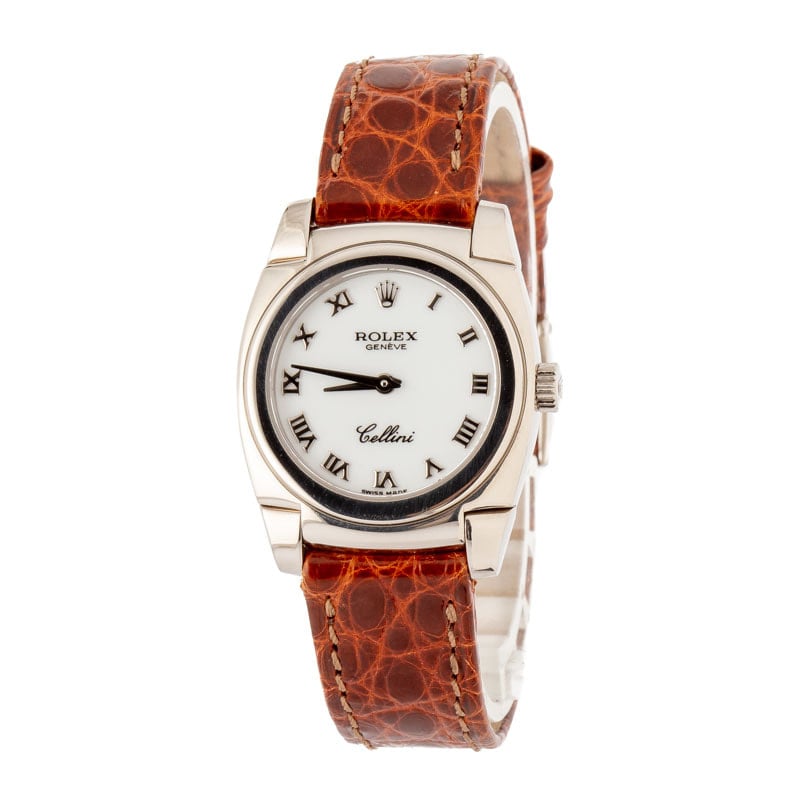 Ladies Rolex Cellini Ref 5310 18k White Gold