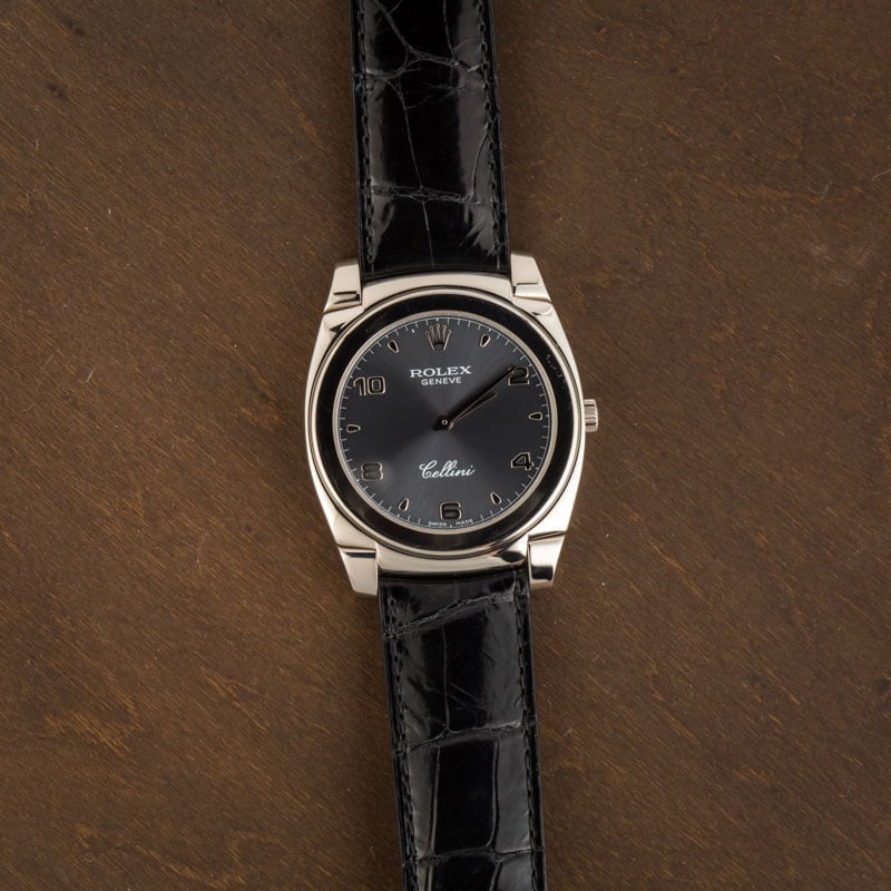 Rolex Cellini Cestello Ref 5330 18k White Gold