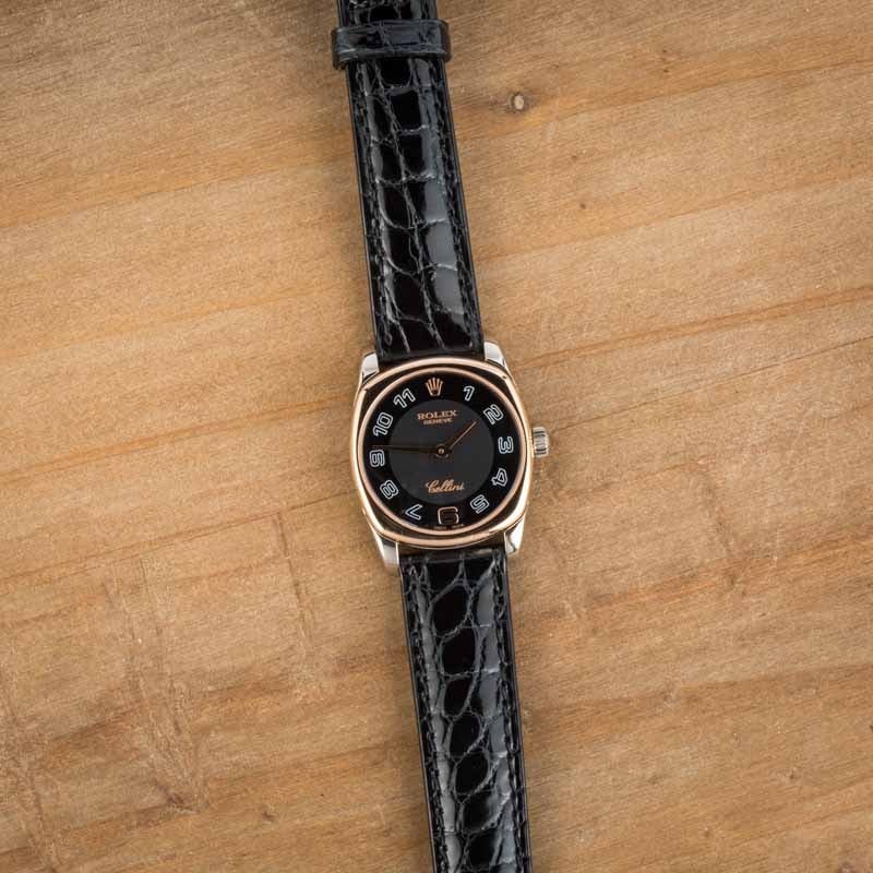 Ladies Rolex Cellini 6229 White & Everose Gold