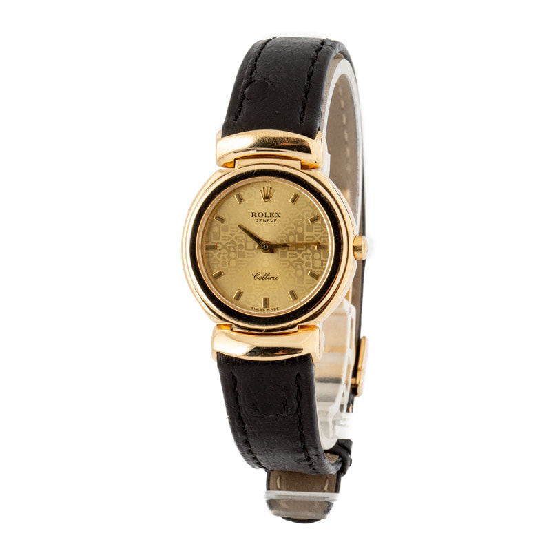 Pre-Owned Ladies Rolex Cellini 6621 18k Yellow Gold