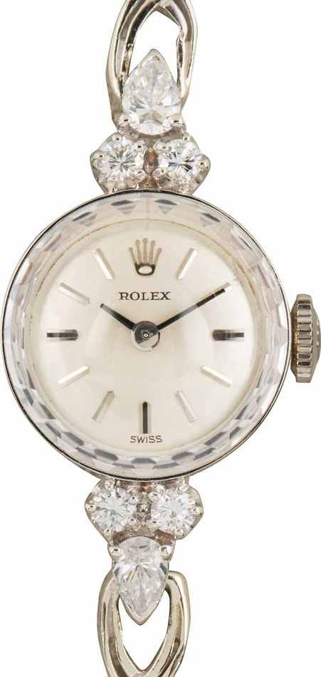 Ladies Rolex Cocktail White Gold