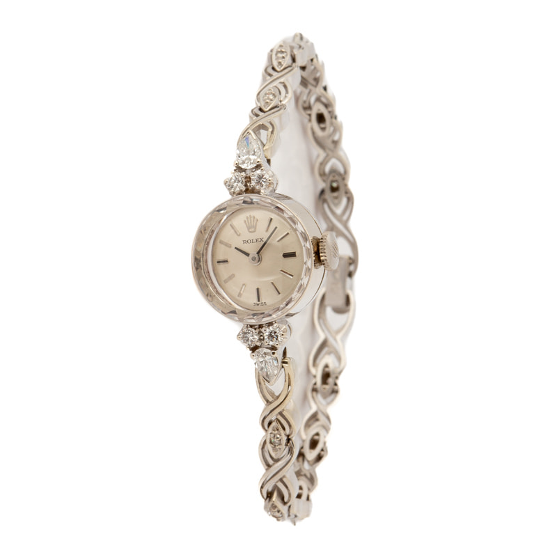 Ladies Rolex Cocktail White Gold