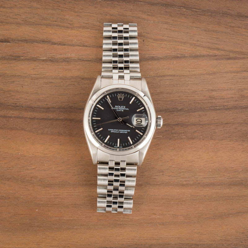 Rolex Date 1500 Stainless Steel