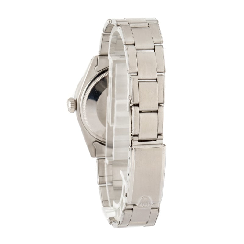 Pre-owned Rolex Date 1500 Silver Dial