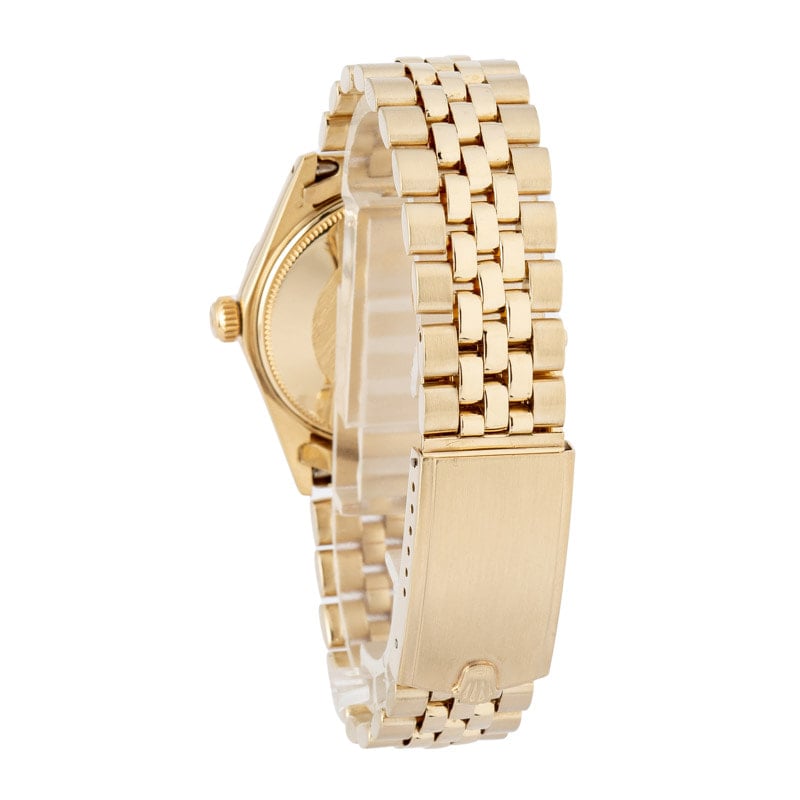 180880 Pre-Owned Rolex Date 1503 Champagne Dial