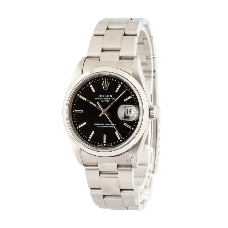 Rolex Date 15200 Black