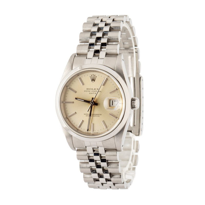 Rolex Date Ref 15200 Stainless Steel