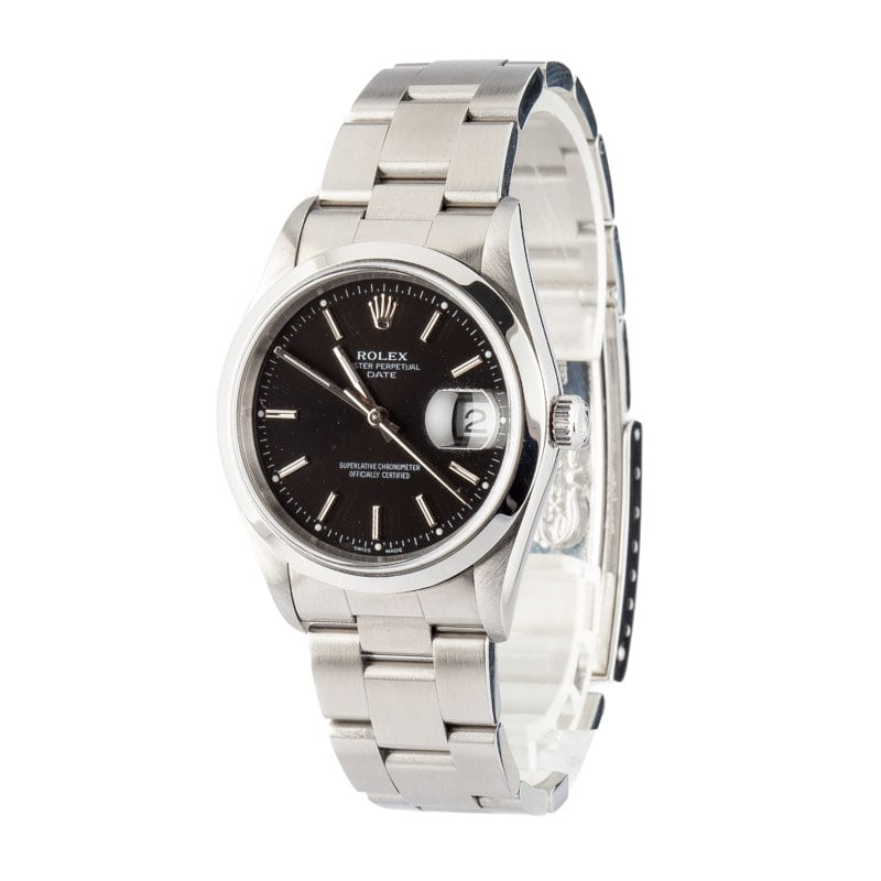 Rolex Date 15200 Black