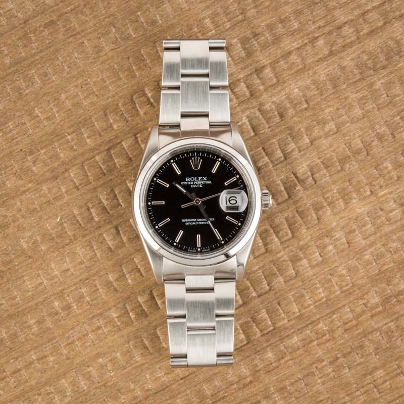 Rolex Date 15200 Black