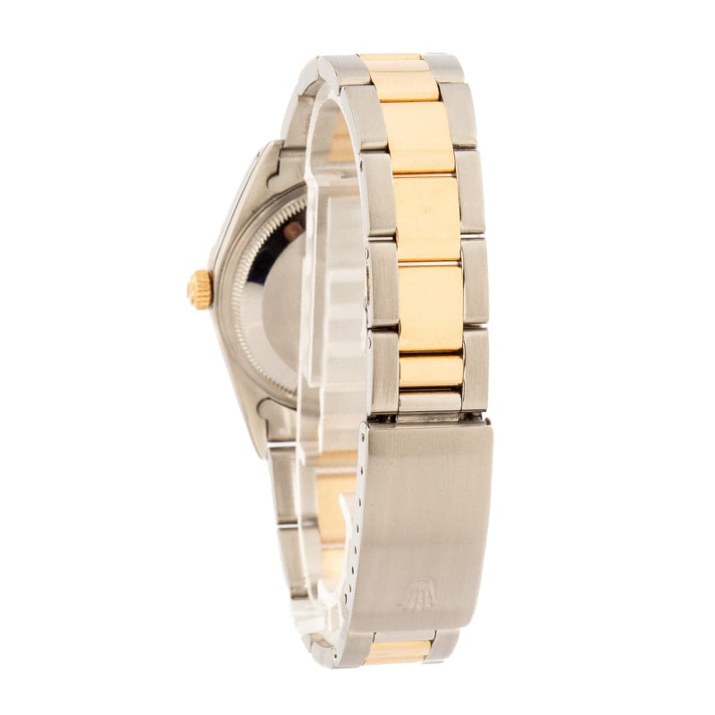 Rolex Date 15203 Silver Index Dial