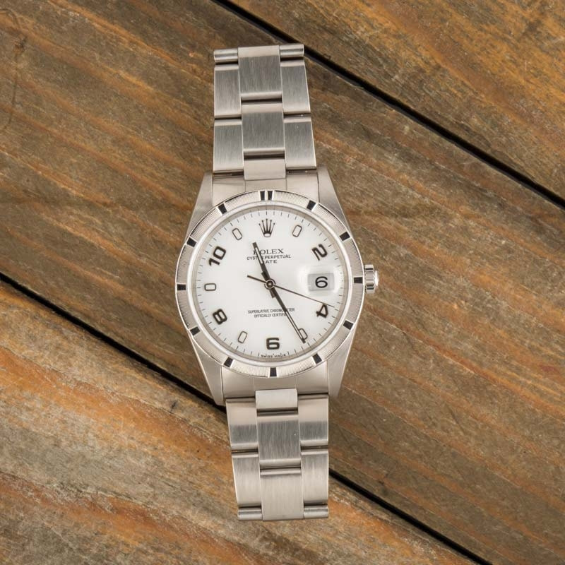 Rolex Date 15210 Stainless Steel Oyster