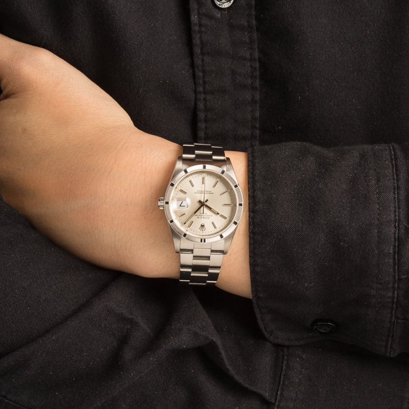 Rolex Date 15210 Stainless Steel Oyster