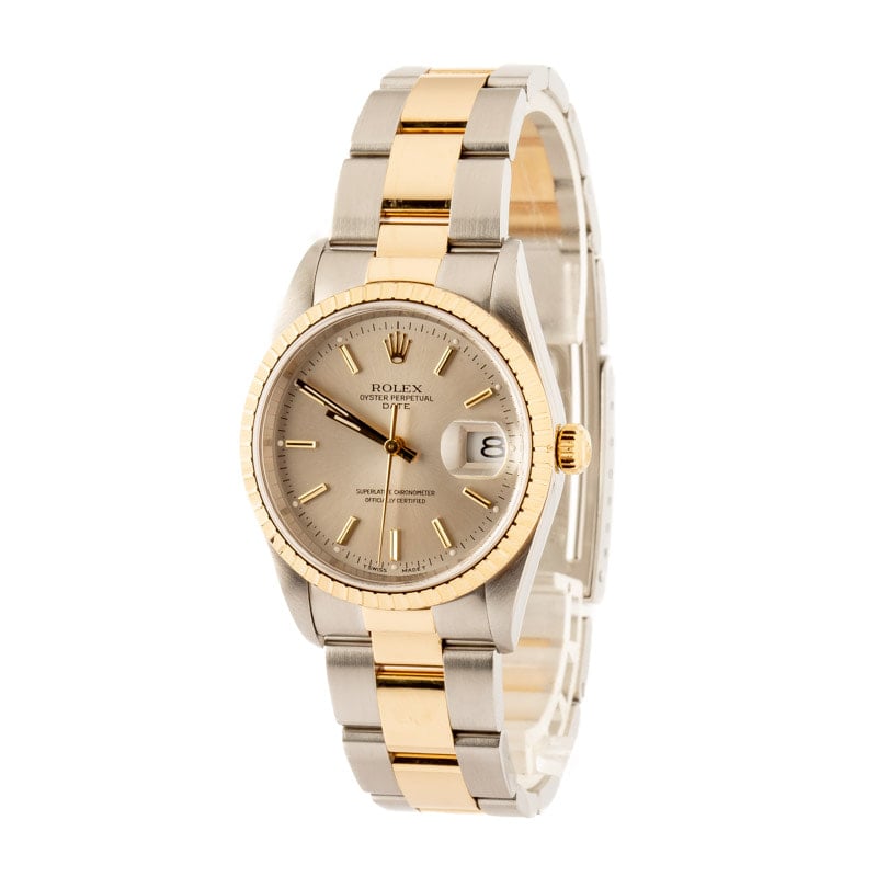 Rolex Date 15223 Two Tone Oyster Band