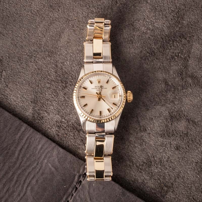 Ladies Rolex Date 6517 Two-Tone