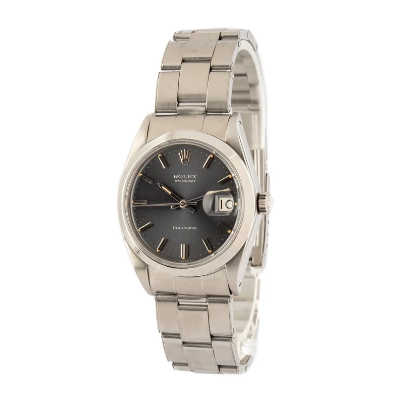 Vintage Rolex Oysterdate 6694 Stainless Steel