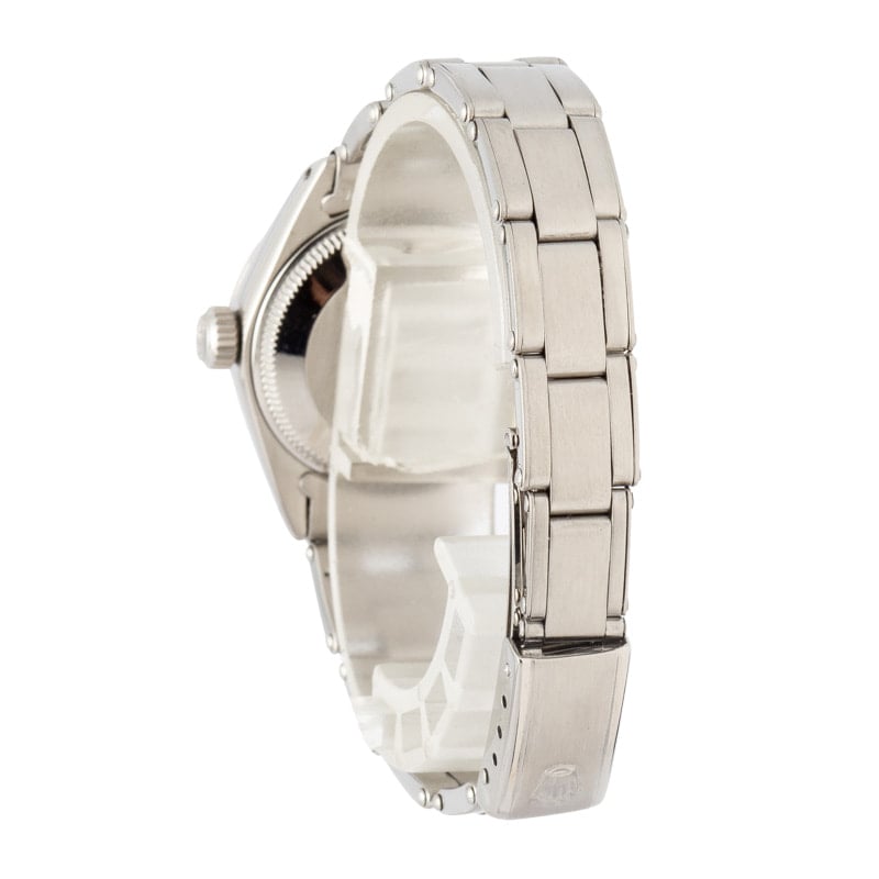 Pre-owned Rolex Ladies Date 6916 Silver Dial