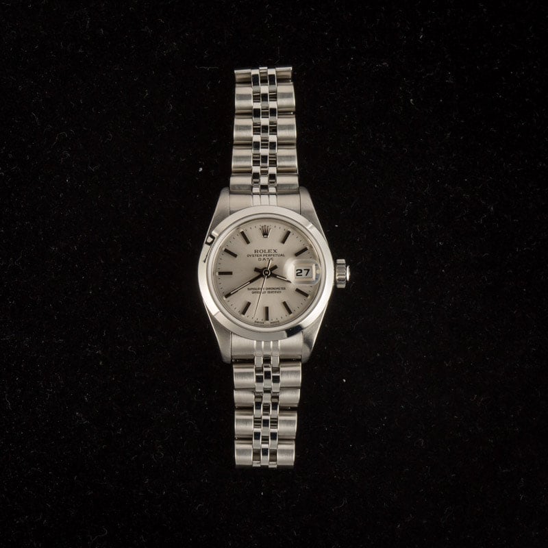 Lady Rolex Date 69160 Silver Dial